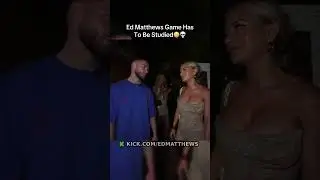 Ed Matthews drops some foward game, and it works⁉️ #edmatthews #hstikkytokky #kickstreaming