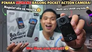 NEW POCKET CAMERA! Best Value 3-in-1 Handheld Action Camera! Maliit pero GRABE ang kuha?