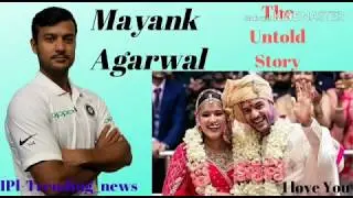 MAYANK AGARWAL LIFE HISTORY | Indian Cricketer Biography | Comeback