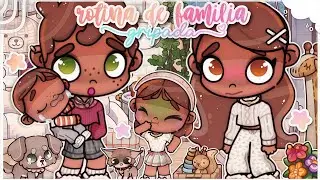 *AESTHETIC* Rotina de Familia *FICAMOS DOENTES?!* 😷🪷 | Avatar World Roleplay 🏥🐹