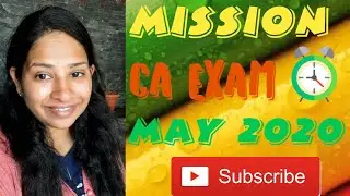 #caexams #camotivation #july2020  MISSION - CA FINAL July 2020