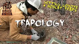 TRAPOLOGY: Setting Coyote + Bobcat Traps!!! 1st Catch of 2025!!! (MB-450 + MB-550) #trapping #vlog
