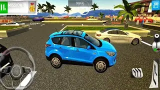 Driving On Shopping Mall Parking Lot | Car Parking-Android Gameplay