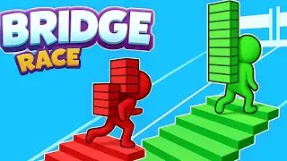 Bridge Race - All Levels Gameplay Android,ios (Levels 3-5) #gaming #runing #gamevideo