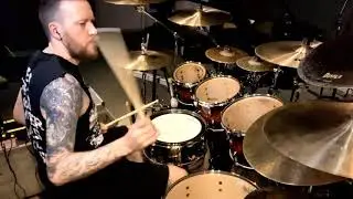 Cradle of Filth - Beneath The Howling Stars (Drum cover)