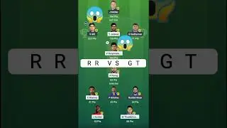 RR VS GT DREAM 11 TEAM PREDICTION DREAM 11 WINNING TEAM PREDICTION Rajasthan vs Gujarat #iplfinal