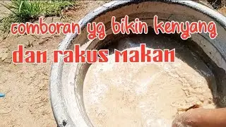 Cara buwat comboran yg buwat minum dan bikin kenyang buat kambing