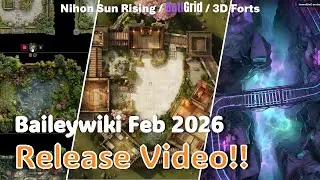 Релиз Baileywiki в феврале 2026 года - BatlGrid 2.0! Nihon Sun Rising и новый 3D канал #VTT!