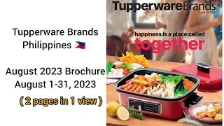 August Brochure 2023 Tupperware Philippines (2pgs in 1view)