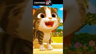 Meow Billi |Cat Song |Billi Meow Meow |Learn Animal Sounds| #sort #funny #cute #cartoon #cat #love