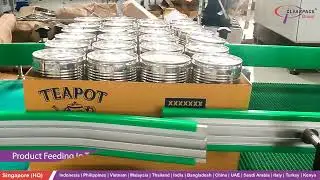 Boost Efficiency in Dairy Packaging with Invopac Wrap-Around Case/Tray Packer with Shrink Wrapping