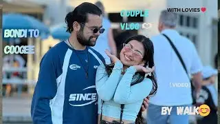 Couple vlog 🫶🏻🩵Bondi to Coogee by walk 😱 #couple #vlog #australia #fun #sydney #hiking #bondibeach 