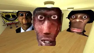 Obunga, Carmen Winstead, Scary Spongebob And Hi My Name Is Aughh Nextbot Gmod