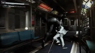 Marvel's Spiderman Remastered: Spiderman vs Martin Li Train scene