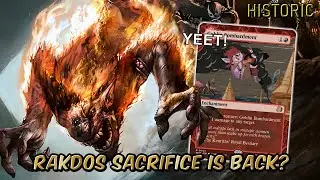 Rakdos Sacrifice Is back!? With Wilds of Eldraine | Historic BO3 Ranked | MTG Arena