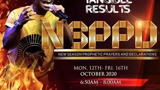 New Season Prophetic Prayers and Declaration [NSPPD] - 16th October 2020
