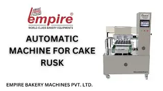 AUTOMATIC MACHINE FOR CAKE RUSK| CAKE RUSK| CAKE VIDEOS #viralvideos #bakerybusiness #empire #cake