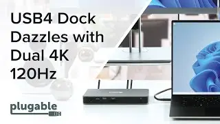 USB4 Dock Dazzles with Dual 4K 120Hz
