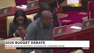2025 BUDGET DEBATE: Minority insists government&rsquo;s priorities are completely wrong  (19-03-25)