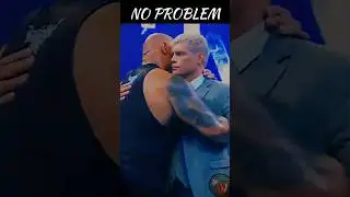 The Rock and Cody Rhodes than and now edit #codyrhodes #wwe #wrestlemania #therock