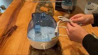 Review AquaOasis&trade; Cool Mist Humidifier {2.2L Water Tank} Quiet Ultrasonic Humidifiers