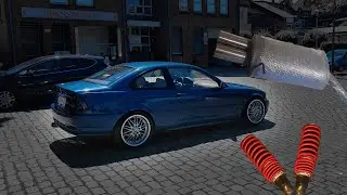 BMW E46 Coupé tuning and maintenance | Exhaust | interior mods | New rims | New suspension