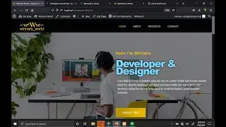 Overview Of my  Portfolio Website