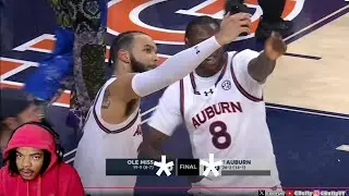 You Cant Be Serious... AUBURN vs OLE MISS CBB Full Highlights (reaction)