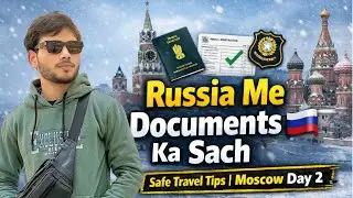 Russia Documents & Safety 🇷🇺 | Day 2 Moscow 