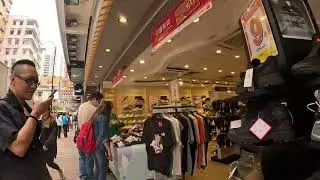 [4k Walking Tour🇭🇰]  Sneakers Street for Sneakerheads Hong Kong Mongkok, Nike/Adidas/Streetwear