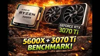 RTX 3070 Ti Gaming Benchmark with Ryzen 5 5600X