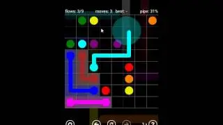 Flow Free - 8 x 8 Mania Level 92