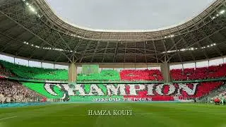 TIFO VIRAGE SUD VS MCO 2024 LES CHAMPIONS 💚❤️