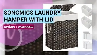 Review: SONGMICS 90L Double Laundry Hamper with Lid & Removable Liners