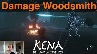 Do Damage to Corrupt Woodsmith in Free Adira in Kena: Bridge of Spirits