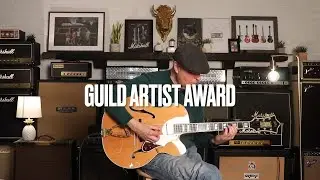 Rich Dixon shows us his Guild Artist Award Guitar