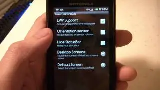 NexBeast V1.0.1 &mdash; краткий обзор и конфигурация ADW &mdash; Motorola Droid 2.1 ROM