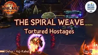 THE SPIRAL WEAVE - TORTURED HOSTAGES | Delve - Tier 11 - SOLO | WOW The War Within 11.2.7