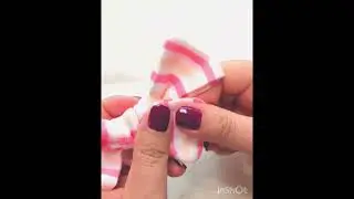 How to make a easy bow #costurafacil #costura #sewing #diycostura #ribbonbows
