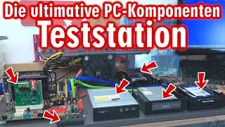Die ultimative PC-Komponenten Teststation selber bauen - Benchtable aber besser