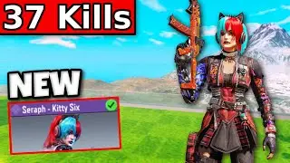 *NEW* SERAPH - KITTY SIX SKIN!! | CALL OF DUTY MOBILE | SOLO VS SQUADS