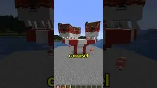 CARRUSEL FUNCIONAL EN MINECRAFT