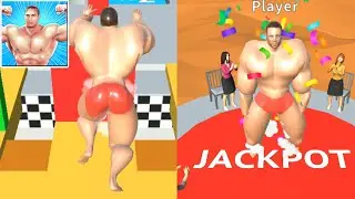 Muscle Race 3D (IOS, Android) New update Gameplay All Levels (Level 7)