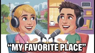 Talking About Your Favorite Place | Easy English Conversation