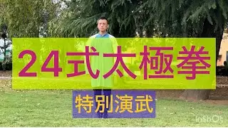 蚊にも動じず💦公園での特別演武｜24式太極拳＆陳式太極拳｜