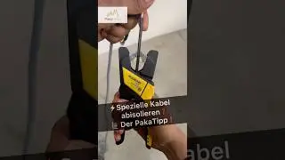🙋🏾&zwj;♂️Spezielle Kabel abisolieren⚡️ #elektrik #elektriker #strom #handwerk #electric #electrician