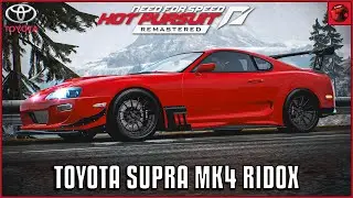 Toyota Supra MK4 Ridox | Need For Speed Hot Pursuit Remastered Mod Showcase
