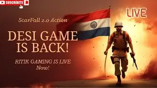 Independence Day Special Live 😱 | ScarFall 2.0 New Update 🔥 | RITIK GAMING Is Live 🎮