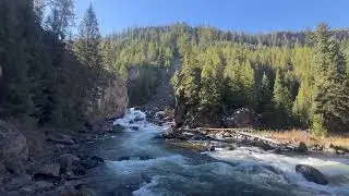 Firehole Canyon in Yellowstone National Park - Landscape ASMR