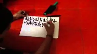 Abecedario Tag (firma placa)